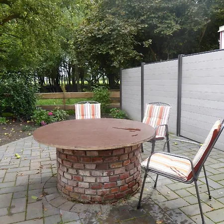 Ferienwohnung Gulf Im Gulfhof Am Kanal Grossefehn Exterior foto